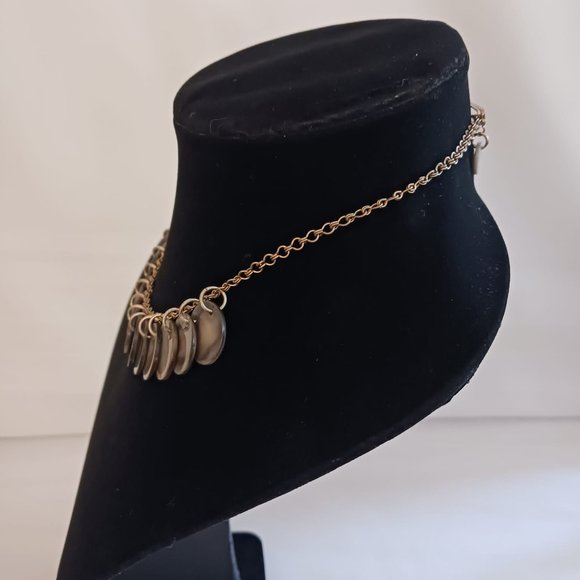 Silver Tone Necklace and Earrings Set - Picture 4 of 10